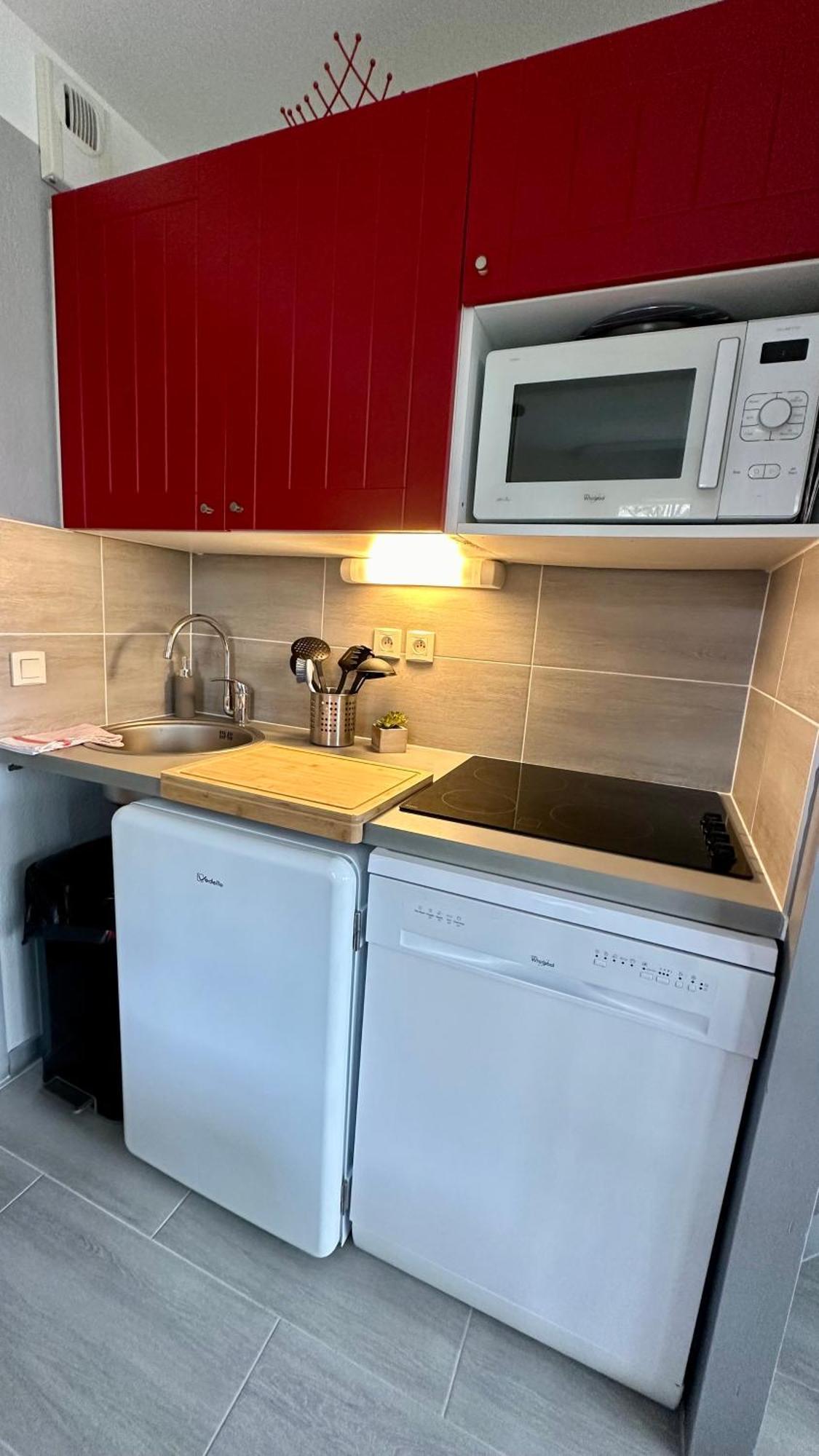 Appartement En Residence Pierre Et Vacance Au Golf Бискаррос Экстерьер фото